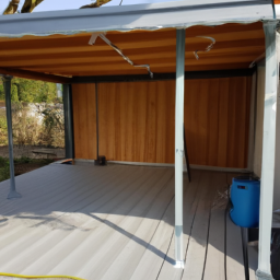 Créer une atmosphère méditerranéenne avec une pergola en fer forgé Mons-en-Baroeul